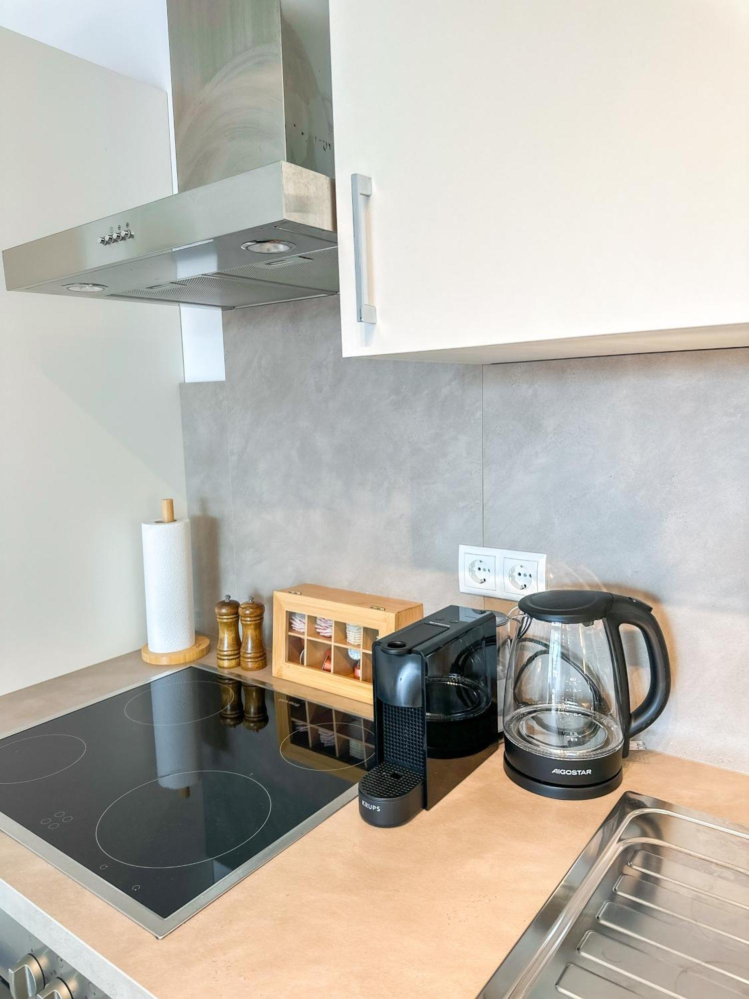 Thesunset Club - Studio II - Kueche - Balkon - Parken Memmingen Dış mekan fotoğraf