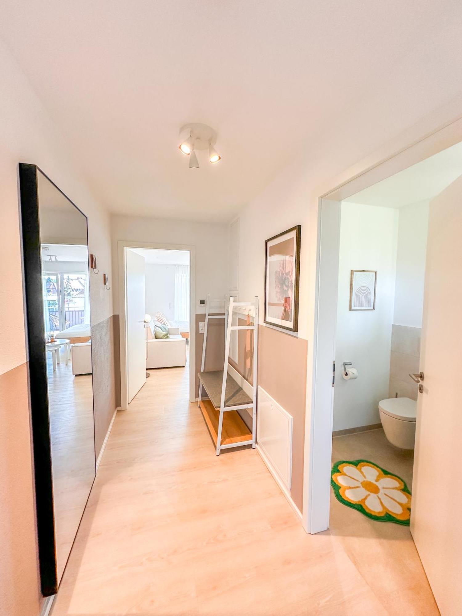 Thesunset Club - Studio II - Kueche - Balkon - Parken Memmingen Dış mekan fotoğraf